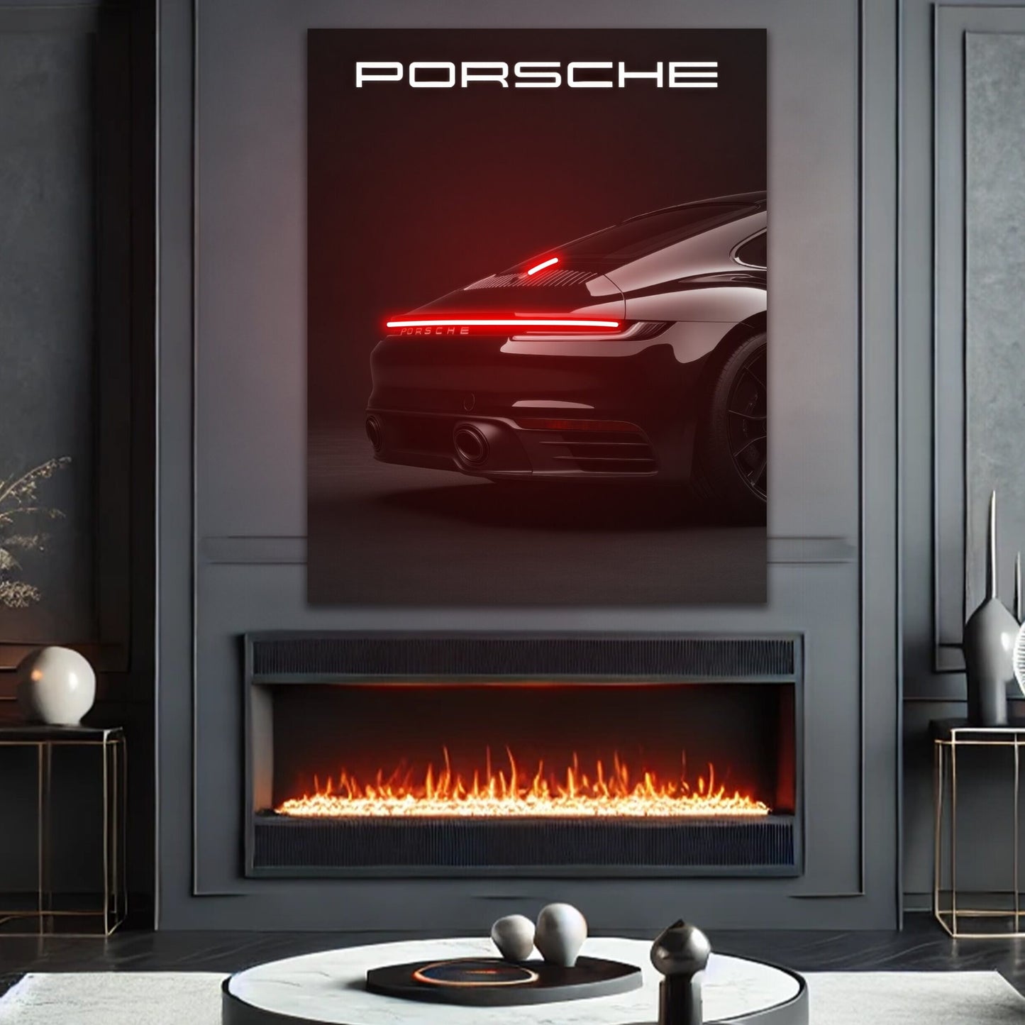 Porsche LED frame
