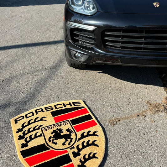 Porsche Logo Rug