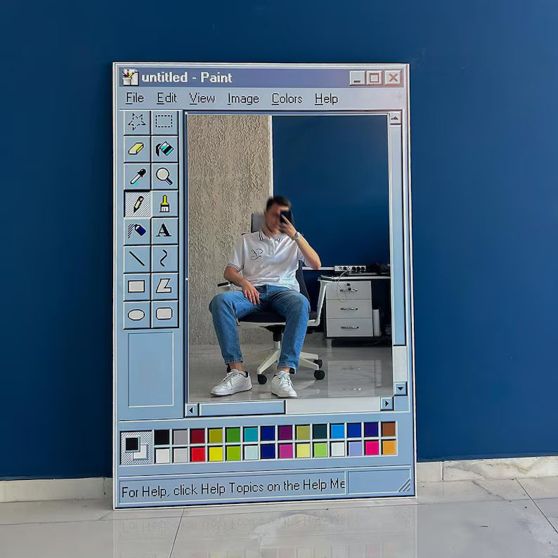 Ms Paint Mirror