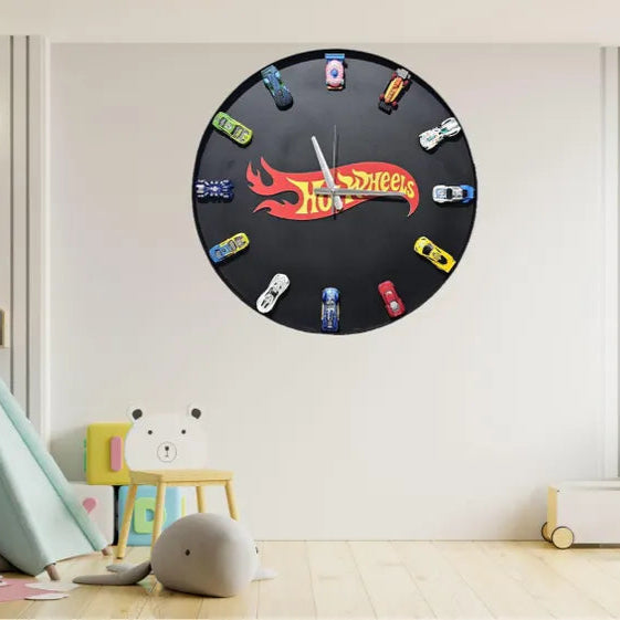 Hot wheels clock