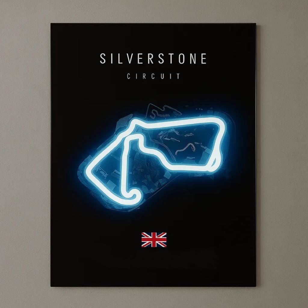 Silverstone F1 Track LED Frame